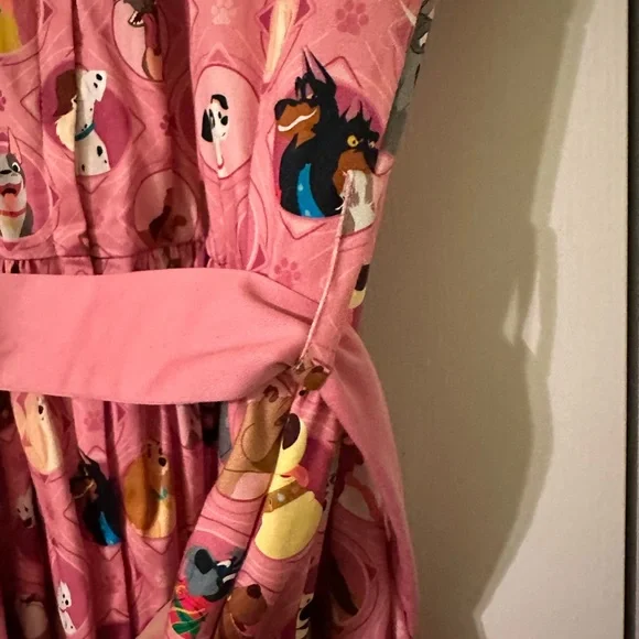 RARE Disney Dogs Vintage Style Dress NWT Size Medium - Picture 10 of 16